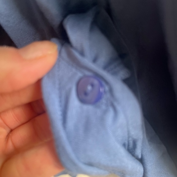 COPY - Coolibar Light Blue Wrap Top 3/4 Sleeve - Picture 6 of 6